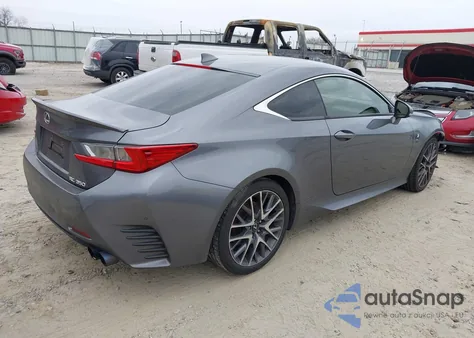 2015 Lexus Rc 350 z USA, uszkodzony, nr VIN JTHHE5BC7F5005523